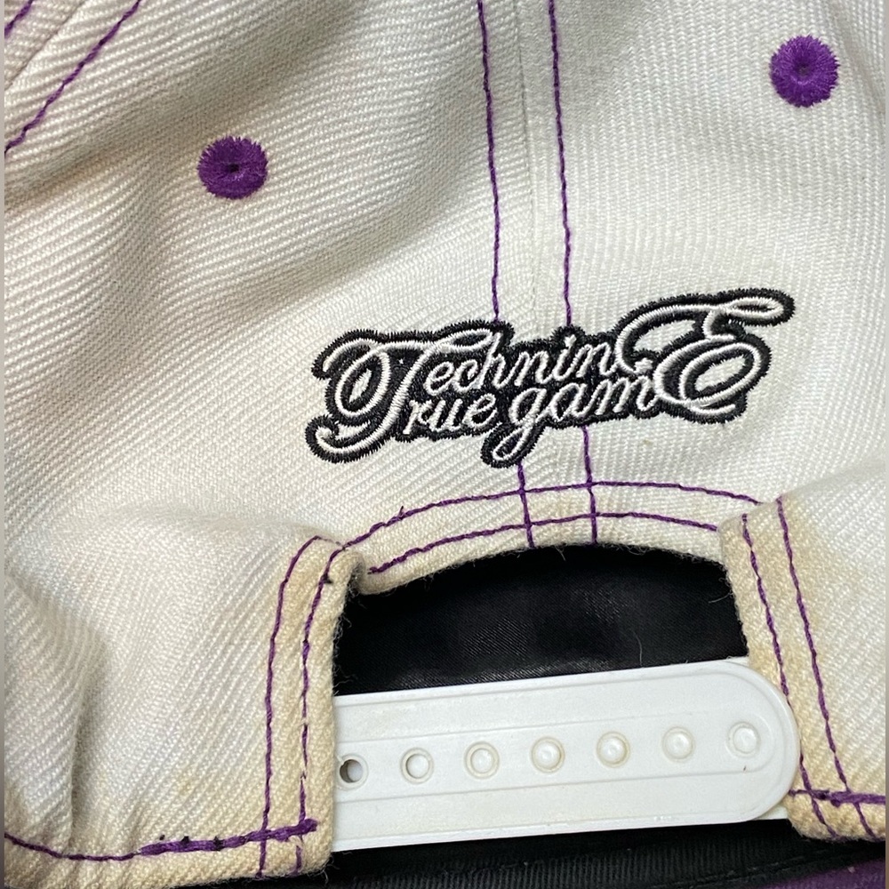 Tech Nine True Game 9 Hip Hop RAP Rapper Purple SnapBack Baseball Hat - Picture 3 of 9